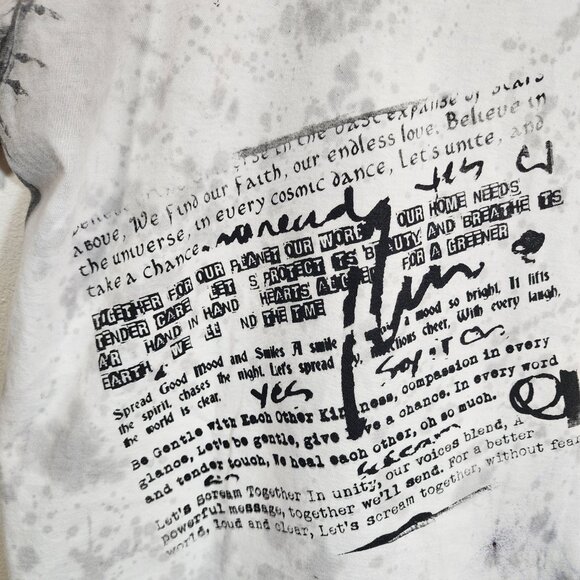 SOLD OUT. One-of-a-Kind Distressed Girly Tee – Perfect for Spring! - Picture 8 of 10